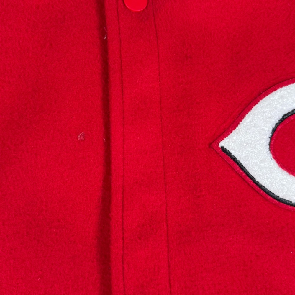 Pro Standard Mens 3XL Red Cincinnati Reds Varsity Letterman Jacket *Read - Picture 9 of 16